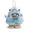 NICI Set Peluche Foca Yuki 8 cm con Fiocco di Neve e Costume Yeti in Scatola Regalo 8,5x6,5x10 cm - mymochi Lifestyle, Kawaii da Collezione | 63425