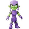 SPIDEY AND HIS AMAZING FRIENDS Hasbro Marvel Spidey and His Amazing Friends, action figure di Green Goblin di grandi dimensioni, action figure da 22,5 cm, giocattoli per bambini e bambine in età prescolare