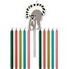 Folat 68382 Candele Zoo Party 10cm - 11 pezzi