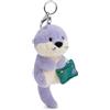 NICI Portachiavi Lontra Ophelio 12 cm con Moschettone - in Peluche Morbida, Idea Regalo | 63213