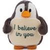 NICI Peluche Pinguino con Messaggio "I Believe in You" 7 cm - Morbido Portafortuna, Idea Regalo | 63395