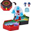 BANDAI - Miraculous Ladybug - Mini universo Chibi Parco divertimenti - Mini figurine di Marinette e Climatika incluse - Licenza Ufficiale Miraculous - Scatola con accessori - P50553