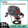 smallrig Microfono su fotocamera SmallRig S20 con microfono video antiurto Microfono stereo per fotocamere DSLR per iPhone e smartphone 3468