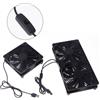 NONE 1 Set Ventola di raffreddamento ad alto flusso d'aria per ricevitore modem router 120mm DC12V Ventole per router PC alimentate tramite USB con cavo interruttore