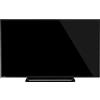 Toshiba 55UV3363DA Smart TV 55" Ultra HD 4K LED, HDR, DVB-T2/S2 HEVC, Wi-Fi, Ethernet, VIDAA OS, 3 HDMI, 2 USB, Dolby Digital, Classe E, Nero