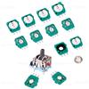 YECKTEGJ Per Dualsense PS5 Controller Joystick analogico Potenziometro 2K3 Per PS5 Gamepad ThumbStick Modulo Sensore Parti di riparazione Accessori
