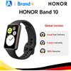 HONOR Band 10, Versione Globale Smart Band, Design con Bordo Curvo, Monitoraggio Salute Mattutina, Schermo AMOLED da 1,57'', Resistenza all'Acqua 5ATM, BT5.3