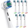 NONE Testine di ricambio professionali compatibili con lo spazzolino elettrico Oral B iO, ricariche per testine di spazzolino iO 2/3/4/5/6/7/8