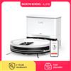ILIFE Robot Aspirapolvere e Lavapavimenti ILIFE A12 Pro, Stazione di Svuotamento Automatico per 60 Giorni, Navigazione LiDAR, Mappatura della Casa, Zone Proibite, Controllo WiFi 2.4G/App/Alexa/Telecomando,
