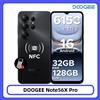 DOOGEE Note56X Pro Smartphone Android 16 32GB+128GB Schermo HD+ da 6.56" Batteria da 6150mAh 13MP+8MP Widevine L1 NFC Cellulare