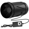 Aygrochy Ventilatore a tubo Aygrochy 100mm con motore EC, 221m³/H, per serre, tende da coltivazione, scantinati e garage