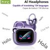 NONE Auricolari Bluetooth HTC NE32 2026 con Traduttore Linguistico AI in Tempo Reale, TWS, Bluetooth 6.0, Audio HiFi, IPX5