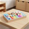 Busy Board con Tasti e Luci Educativo Tavola Sensoriale Musicale per Casa,