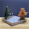 Scenario Stradale in Miniatura Altamente Dettagliato per Esposizione