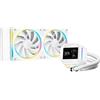DEEPCOOL Dissipatore a Liquido DeepCool LM240 LCD RGB 240mm Bianco