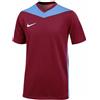 Nike FD7438-677 Dri-Fit Park Derby IV T-Shirt Unisex Team Red/University Blue/White Taglia S