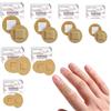 Eniyou 150 Pezzi Cerotti Rotondi Piccoli,Elastico Cerotto Rotondi Piccoli,Traspirante Cerotti Tondi,In Diverse Forme E Dimensioni,Adatto Per Piccole Ferite Sul Viso E Sul Naso