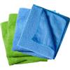 Behogan 4 panni in bambù di cotone, 30 x 38 cm, panni in bambù, assorbenti, panni per la pulizia in microfibra, panni riutilizzabili per superfici lucide, per pulire e spolverare