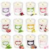 KIYTARBOO 12 candele profumate per donne, Set regalo di candele profumate in vetro