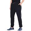 Ulla Popken Pantaloni da Jogging da Donna, Stile Casual, Nero, 50W x 32L