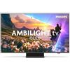 Philips Tv 65 ( QLED ) Titan OS AMBILIGHT Gray 65PUS8600 12