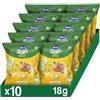 Hero Solo Bio, Snack Mini Puff al Mango 100% biologico, Senza Additivi, Non Fritti - 10 Confezioni da 18 gr