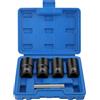 WIYETY Set di estrattori per viti: WIYETY, set di 5 pezzi per la rimozione di dadi e bulloni a spirale (17-22 mm)
