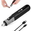 Flintronic Mini Trapano Elettrico, 4.2v Utensile Rotante Multifunzione | Velocità Regolabile 5 Livelli (5000-25000 Rpm), Per Forare, Incidere, Smerigliare, Togliere Ruggine-1*Macinino Elettrico