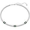 Swarovski Matrix Tennis Collana 5666168 verde