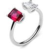 Brosway Anello Donna in Argento e Passion Ruby | Collezione Fancy - FPR10B