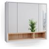 VICCO Specchio contenitore bagno Vicco Beatrice Bianco 80 x 72 cm, Model 34836