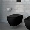 evineo ineo5 square WC con scarico sifonico sospeso, BE0953BM, ineo5 nero opaco [WC > WC Sospesi]