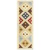HAMID - Tappeto di Design Orientale Kilim Lori, Tappeti di Lana, Kilim Tessuti a Mano, Tappeti per Sala da Pranzo, Camera da Letto, Soggiorno, Corridoio, Salotto (D.2, 250x80 cm)