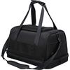 TRIXIE Airline 28904 - Borsa da viaggio per cani, 28 × 25 × 44 cm, colore: Nero