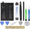 OnlyTech - Kit di riparazione Batteria Premium di Ricambio BLP829 per OnePlus 9-4500mAh - Qualità identica con 10 Strumenti e Adesivo