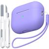MHYALUDO Custodia Compatibile con AirPods Pro 2 Case,Custodia Airpods Pro 2