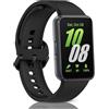 Garmcool Cinturino Compatibile per Samsung Galaxy Fit 3 Cinturini Nero Regolabile Sportivo Ricambio Braccialetto Smartwatch per Galaxy Fit 3 SM-R390 (nessun Tracker)