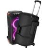 Hzycwgone Valigetta Trolley Custodia per JBL Partybox 110/Club 120 Speaker | Copertura Protettiva da Trasporto Borsa da Viaggio Accessori Cover per Sony SRS-XP500/XV500, Nero, per Casa, Esterni e Viaggi
