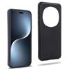 REY Cover in Gel TPU Nera per Honor Magic 7 PRO, Ultra Sottile 0,33 mm, Morbido Flessibile, Custodia Silicone
