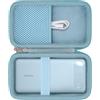 Khanka (Solo custodia) Custodia Rigida per Caricatore Portatile Anker Power Bank da 20000mAh con Cavo USB-C Incorporato, Borsa da Viaggio per Pacco Batteria a Ricarica Rapida Massima da 87W (Blu)