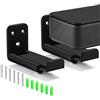 Yaowanguan Soundbar Staffa Montaggio Parete,2PCS Universale Soundbar Altoparlante Staffa Parete Contiene fino a 20 kg,Mensola Profondità Regolabile 8,5 a 13,5cm con Kit Hardware