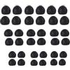 INF 18 paia di cuscinetti auricolari in silicone per cuffie intrauricolari da 4,5-6 mm, 3 misure, 6 paia ciascuno, cuscinetti auricolari in silicone di ricambio, punte di ricambio per auricolari