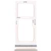 Generico Ricambio compatibile con Samsung Galaxy A52 5G / A52 4G / A72 / A52s / A72 5G Vassoio carrello alloggio slitta porta Nano SIM Card Tray + porta Nano SIM Card Tray/Micro SD Card Tray (Argento)