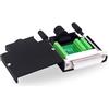 YARCHONN DB25 connettore senza saldatura Breakout Board RS232 D-SUB 25 pin adattatore seriale morsettiera con caso (femmina)