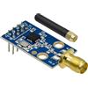 Binghe CC1101 Wireless Modulo con SMA Antenna Binghe CC1101 433M Modulo ricetrasmettitore digitale con Connettore antenna SMA DC 1.9-3.6V Interfaccia SPI Compatibile con Arduino