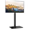 FITUEYES Supporto TV da Pavimento per Schermi da 32-60 Pollici, Porta TV da Terra Regolabile in Altezza, Portata Max 30 kg, VESA Max. 600 x 400 mm, Nero