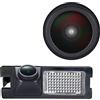sedodogo 1280 x 720 Pixel Super HD Auto Telecamera Posteriore Migliorata Parcheggio con 8IR Visione Notturna Impermeabile HD, Ricambio per Fiat Bravo Brava Ritmo Grande Punto Siena Avventura 500L/Croma/Linea