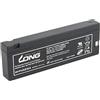 LONG Batteria al piombo acido, lunga, WP1223 A, 12 V, 2100 mAh