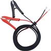 CTRICALVER Pinze Per Cavi Batteria, 12V / 24V morsetti coccodrillo con cavo di prolunga terminale a crimpare da 1,8 m 18 AWG