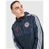 adidas Originals Mens adidas Originals All Over Print Windbreaker Jacket - Blu, blu